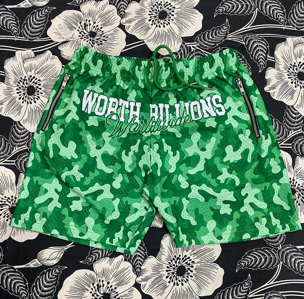 WORLDWIDE CAMO SHORTS